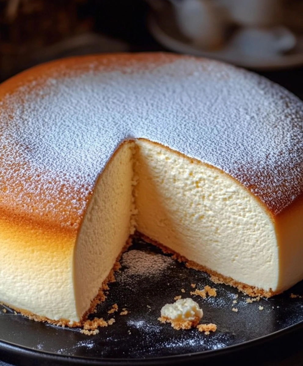 Fluffy Japanese Cheesecake