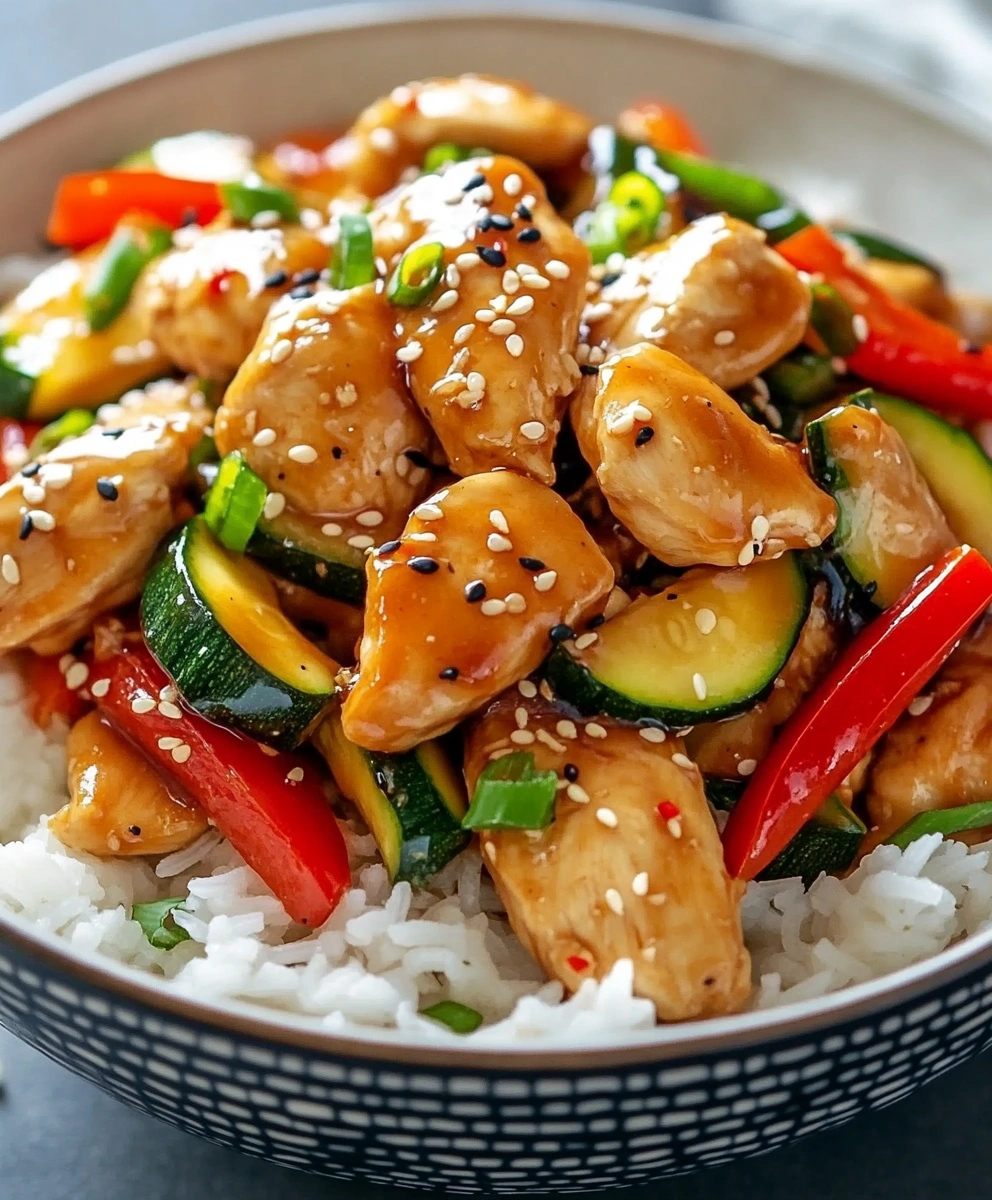 Garlic Chicken Stir-Fry