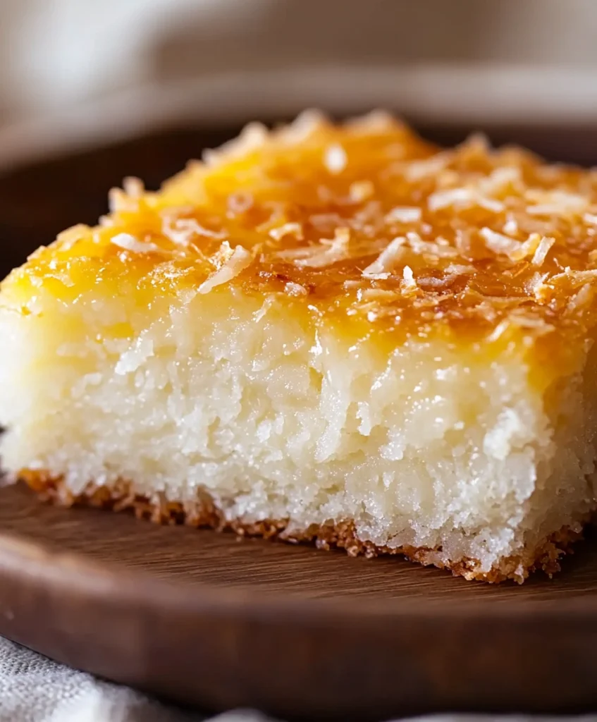 Sticky Coconut Cake