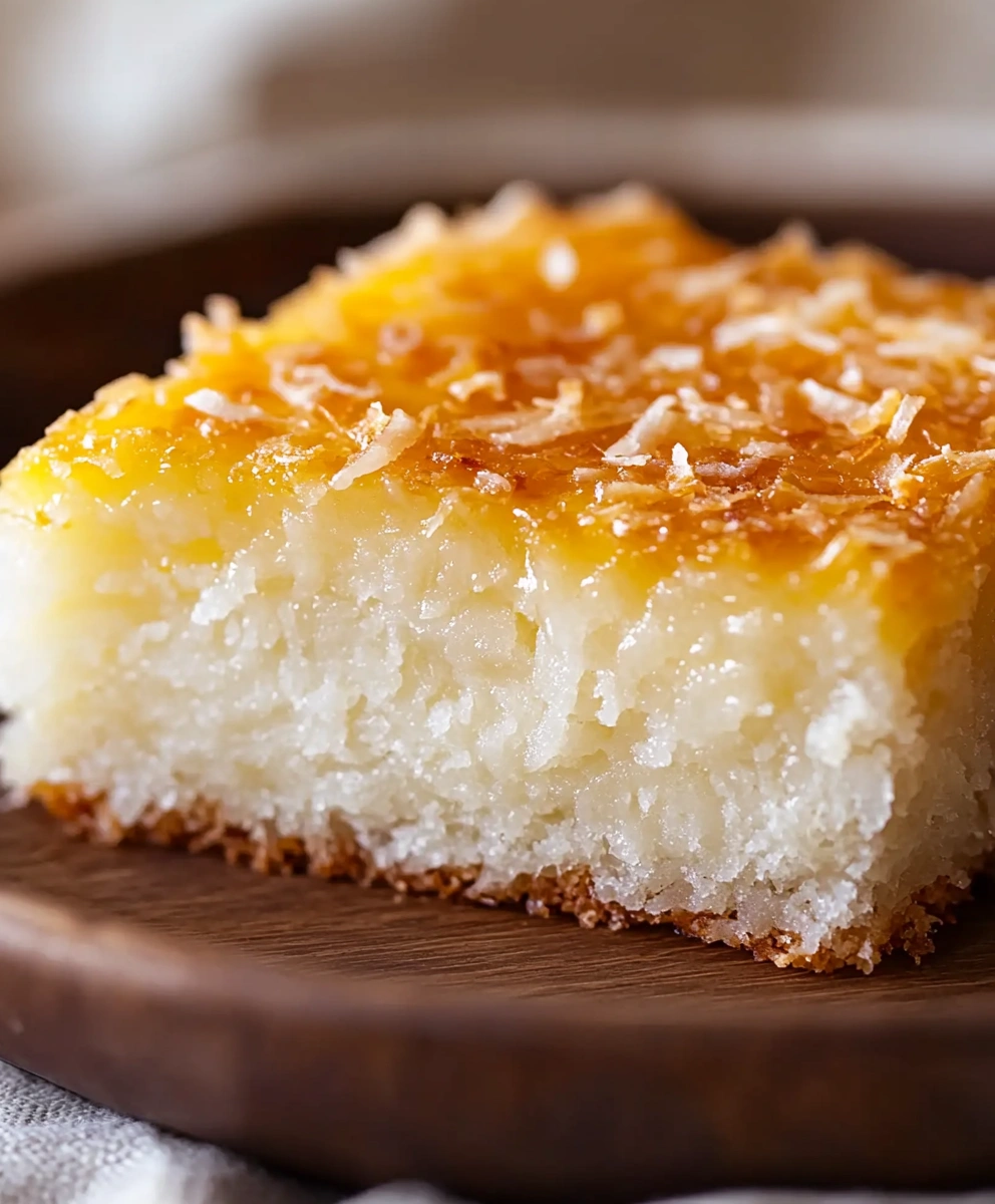 Sticky Coconut Cake