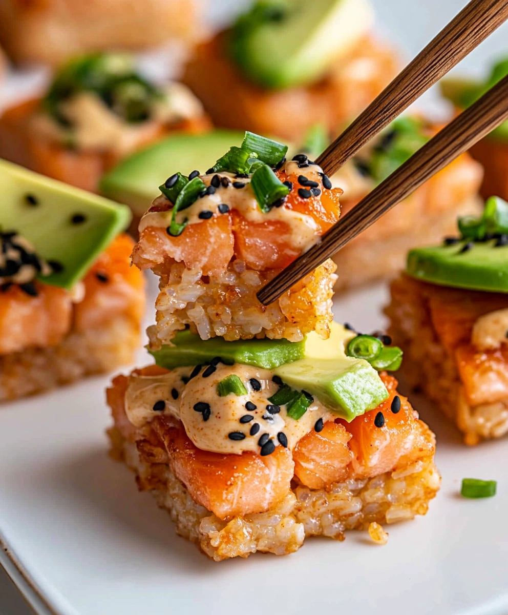 Salmon Crispy Rice