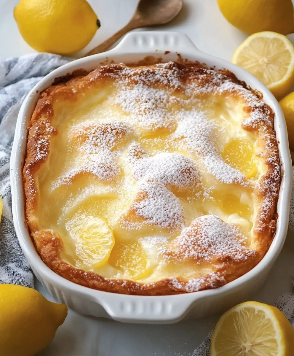 Paul Hollywood’s One-Bowl Lemon Dessert