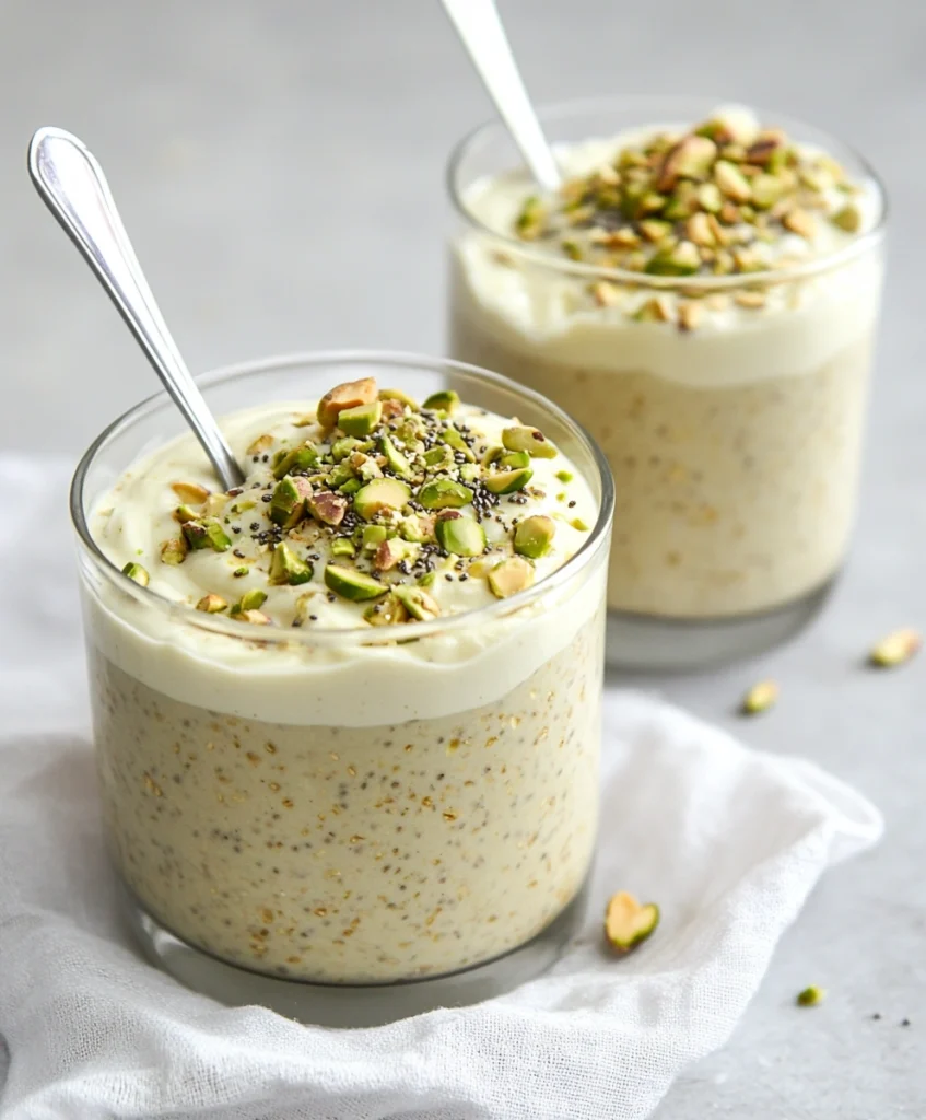 Pistachio Overnight Oats