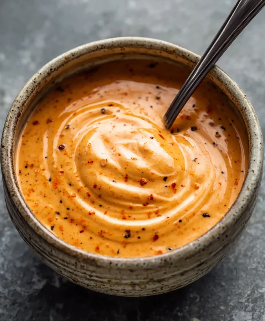 Chipotle Sauce with Garlic and Sour Cream
