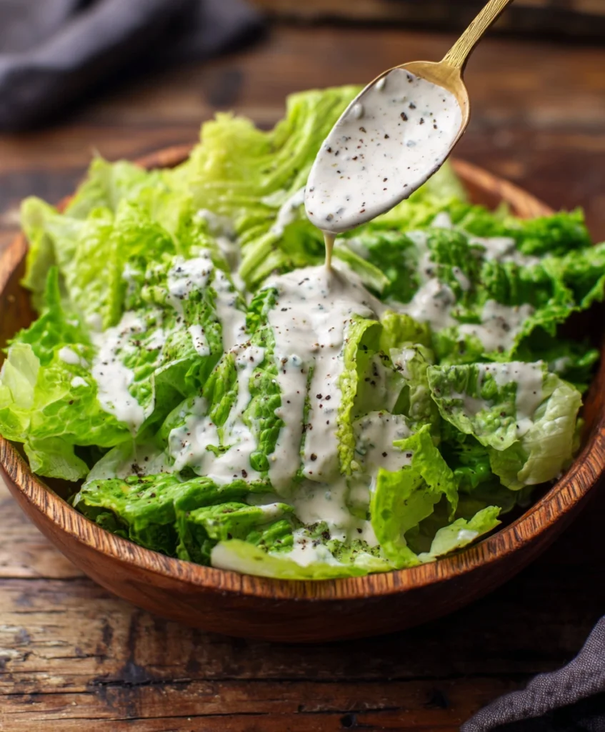 Creamy Parmesan Peppercorn Dressing  