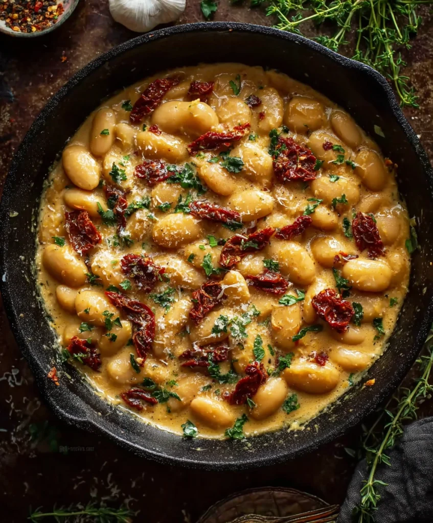 Creamy Tuscan Marry Me Butter Beans