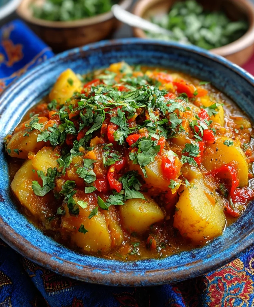 Dopiazeh Aloo (Persian Potato Curry)