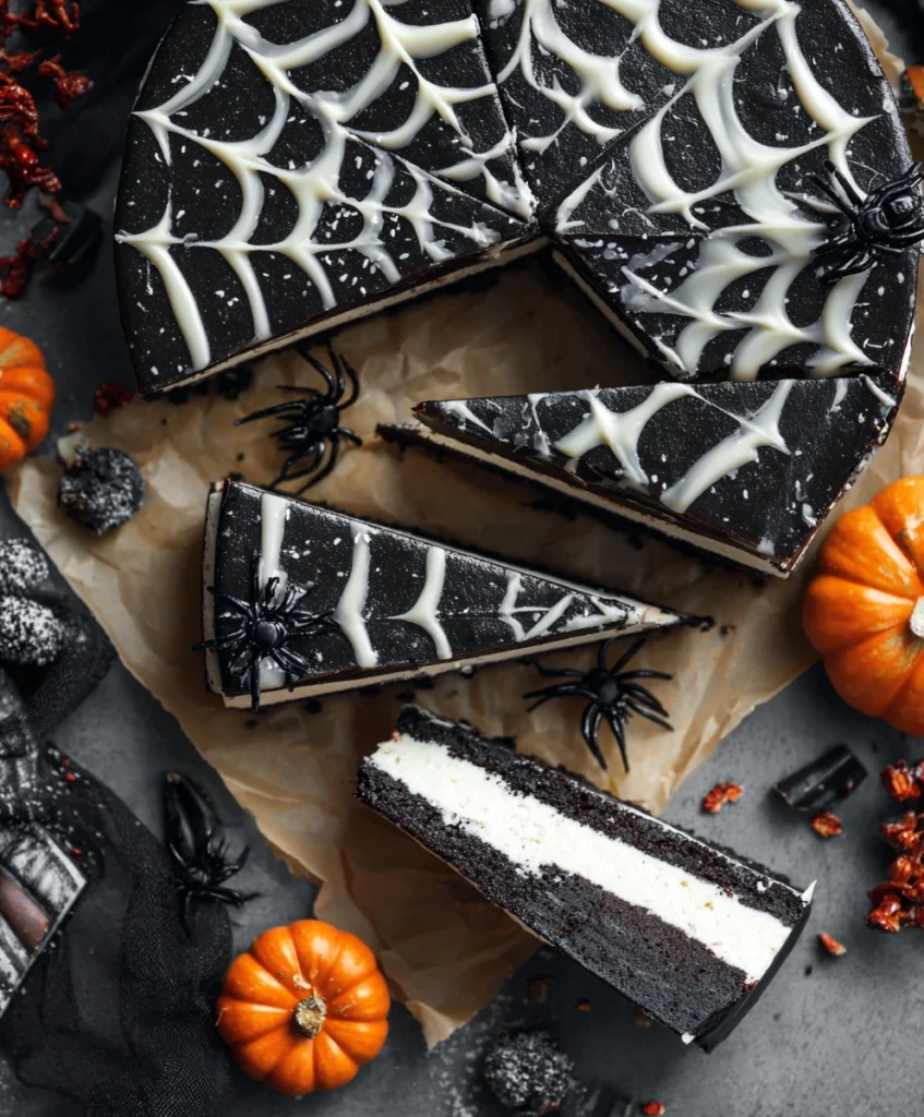 Double Chocolate Halloween “Cheesecake”