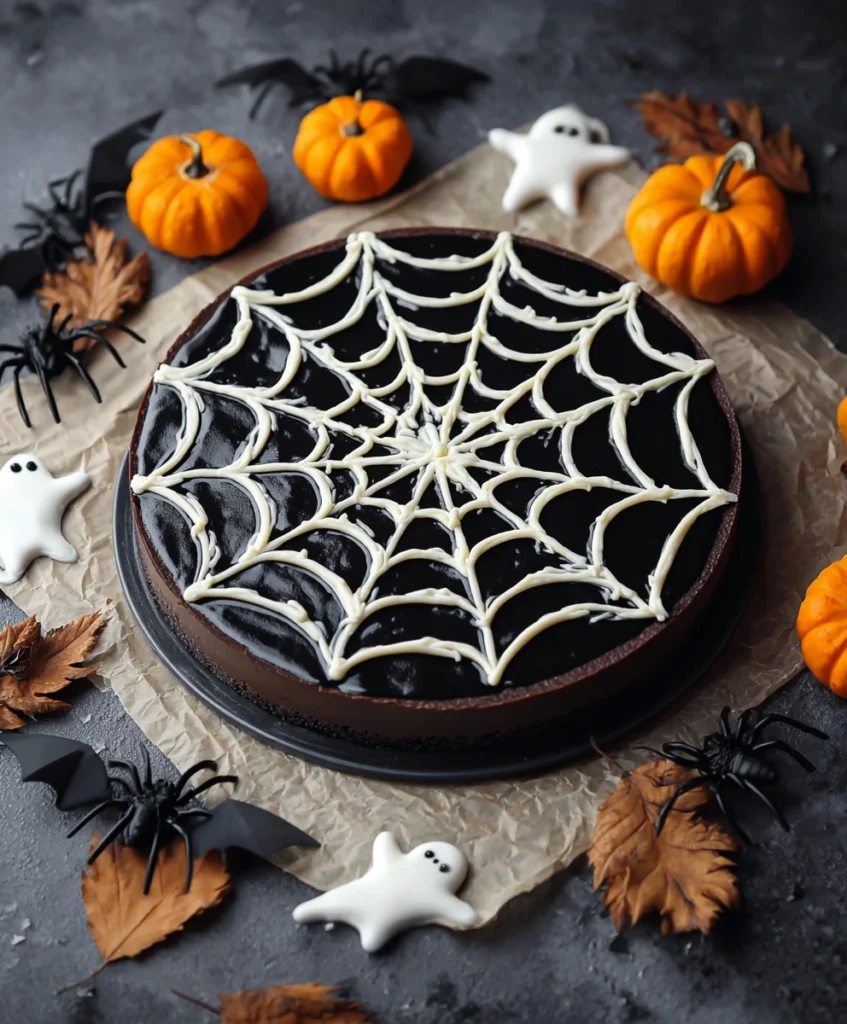 Double Chocolate Halloween “Cheesecake”