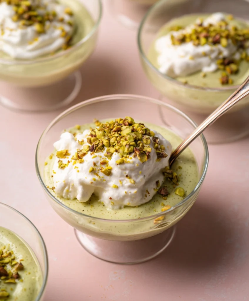 From-Scratch Pistachio Pudding