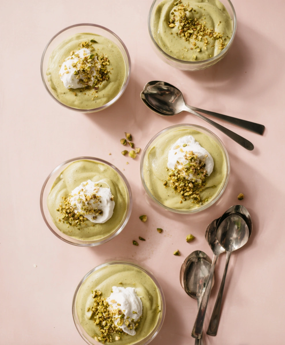 From-Scratch Pistachio Pudding