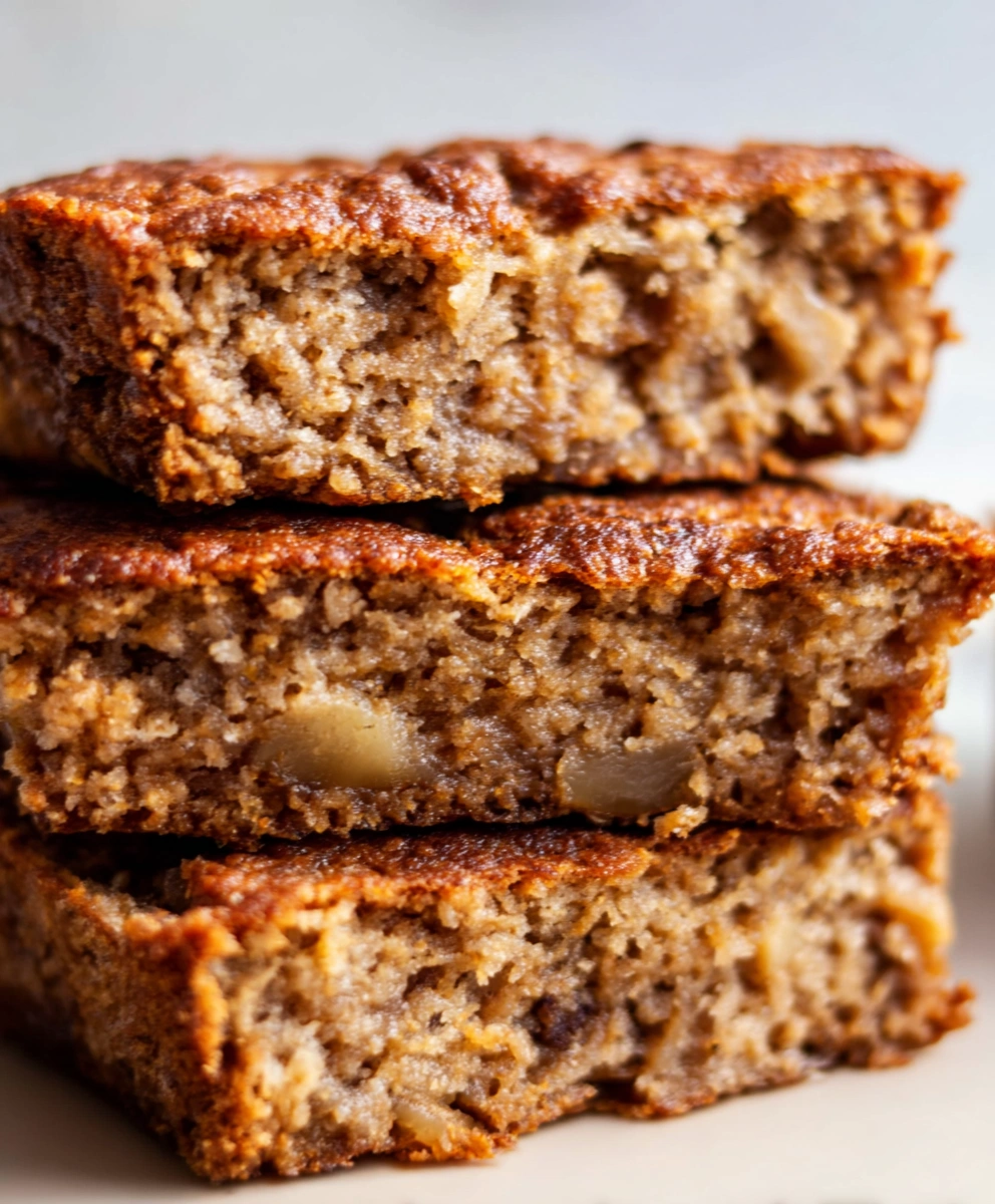 Healthy Breakfast Oatmeal Apple Cake (Flourless)