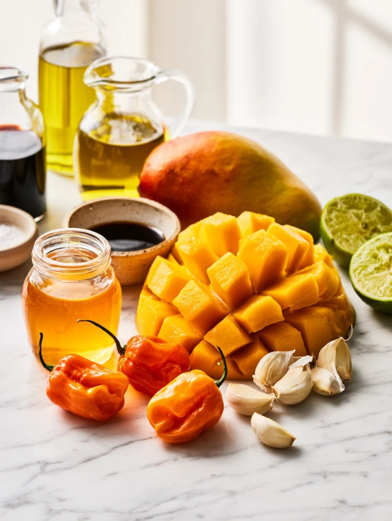 Mango Habanero Honey Garlic Sauce Recipe