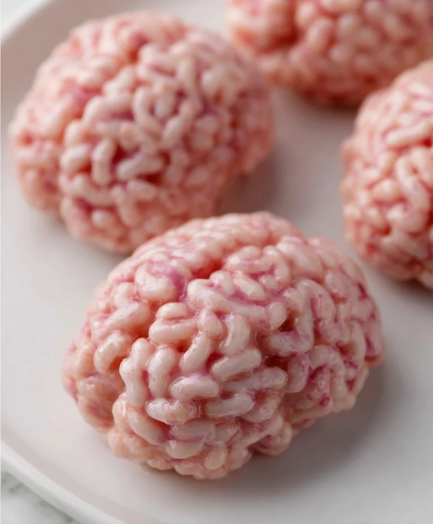 Marshmallow Rice Bubbles Halloween Brains