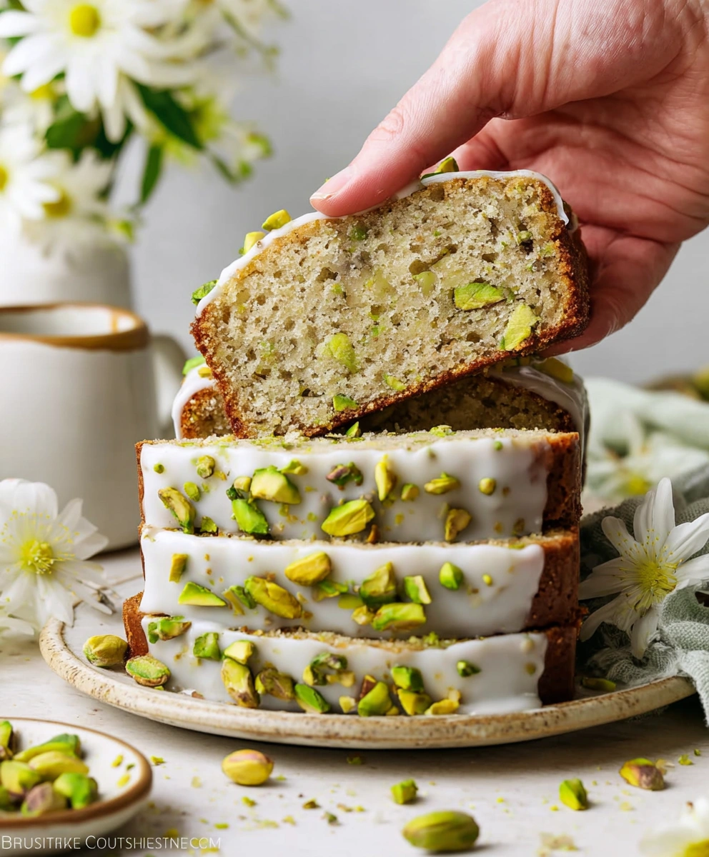 Pistachio Banana Bread