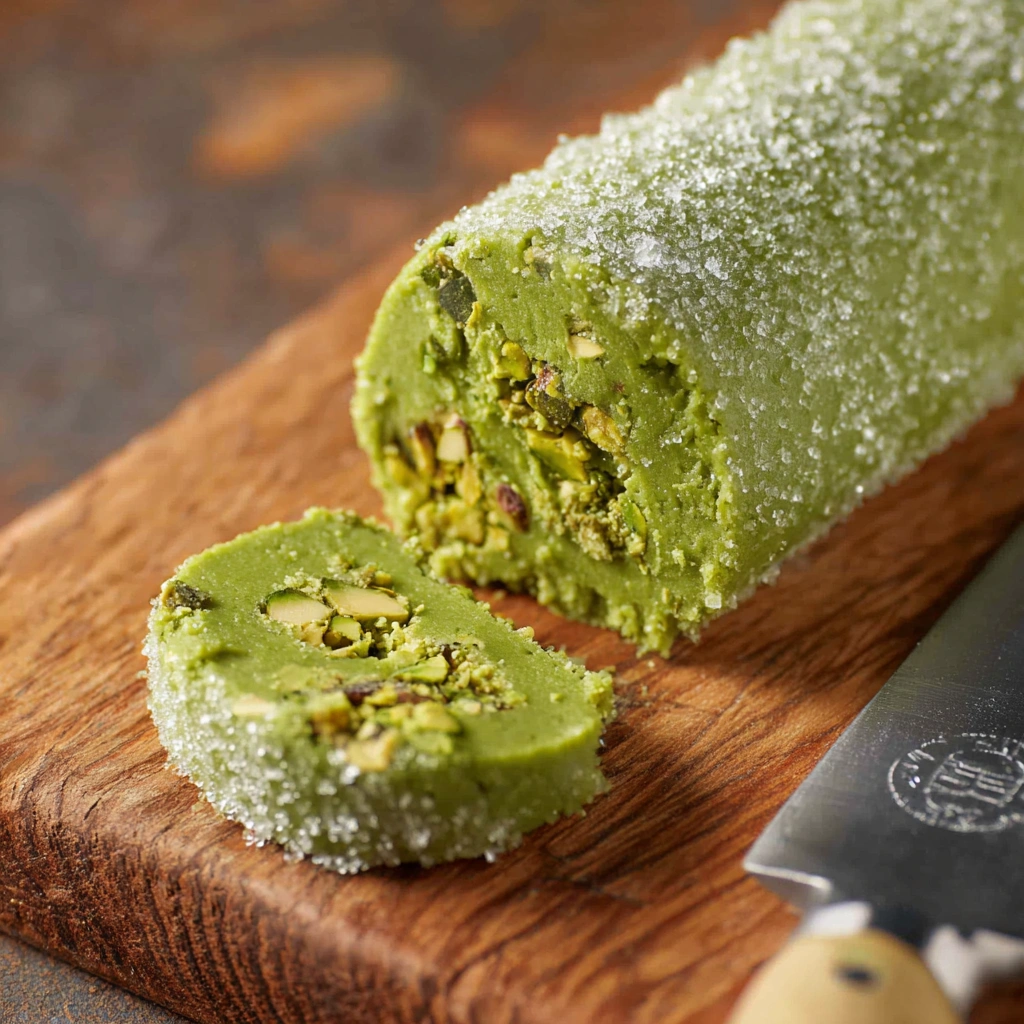 Pistachio Matcha Cookies