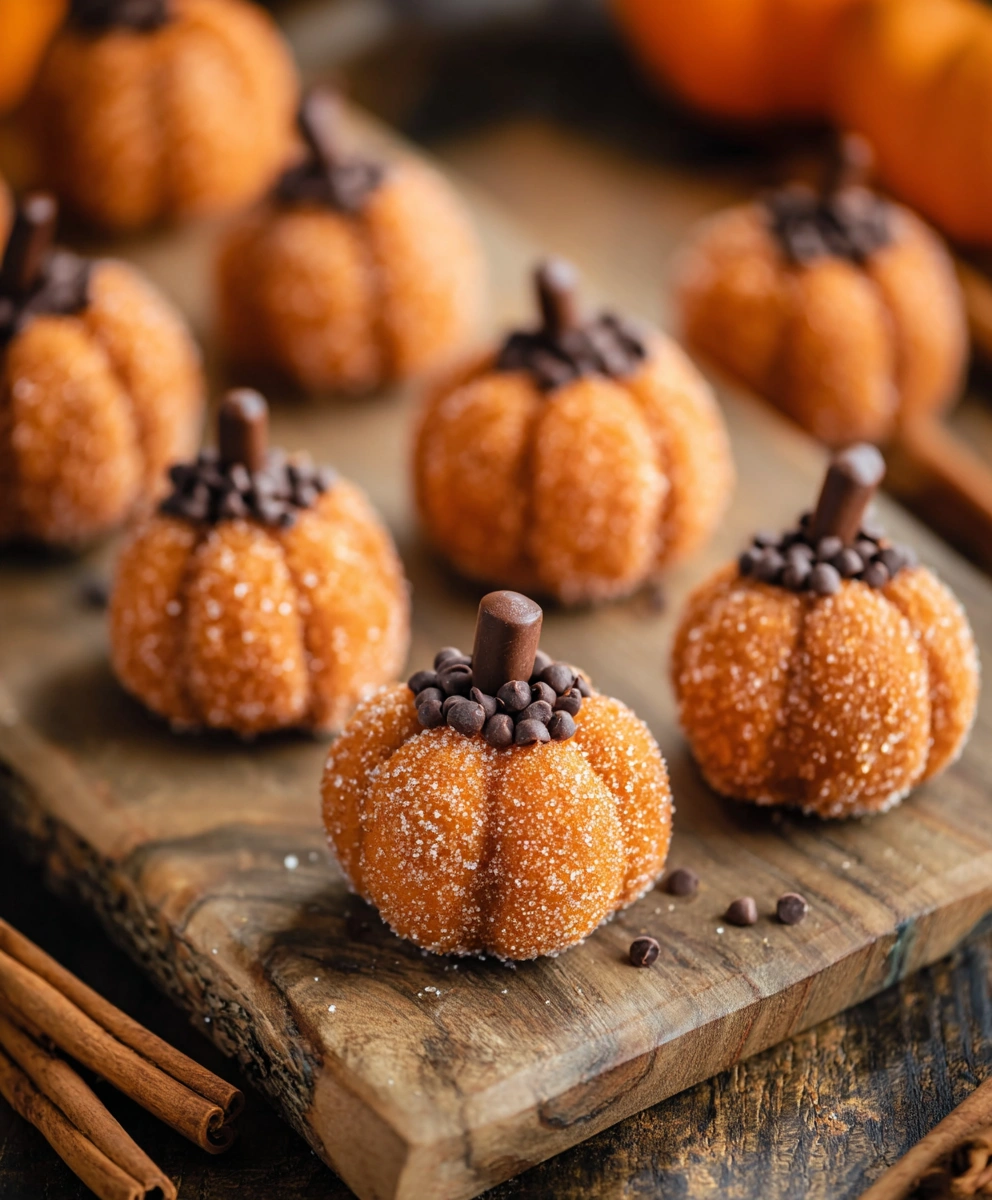 Pumpkin Cheesecake Truffles