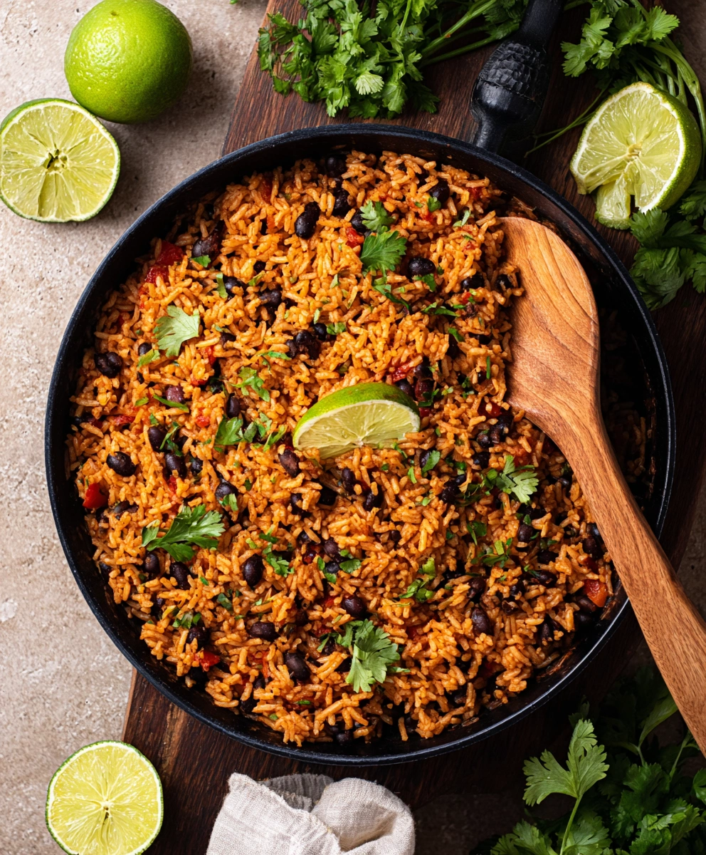 Vegan Mexican Rice with Beans