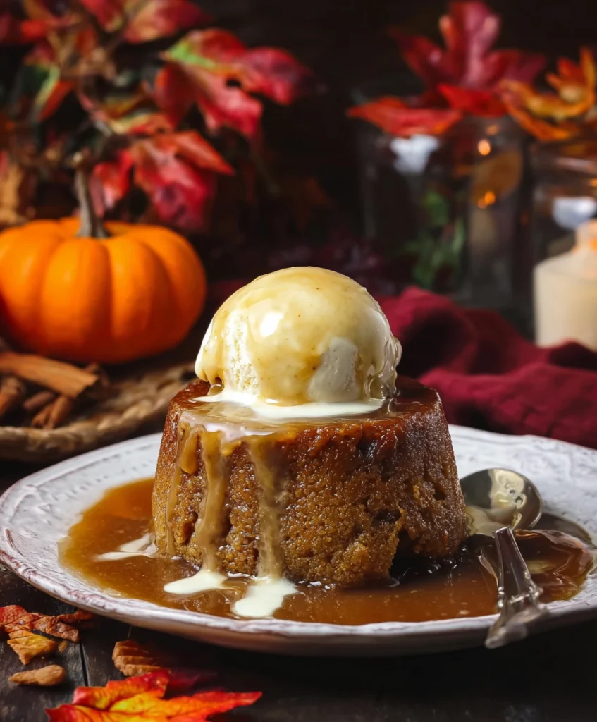 Sticky Butterbeer Pudding
