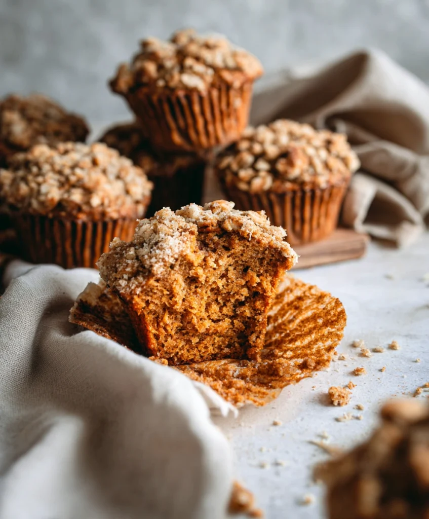 Sweet Potato Oatmeal Muffins