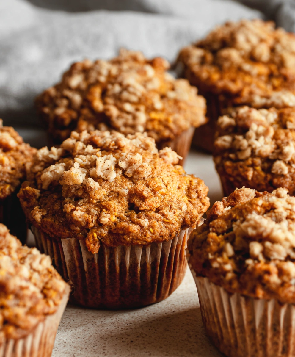Sweet Potato Oatmeal Muffins