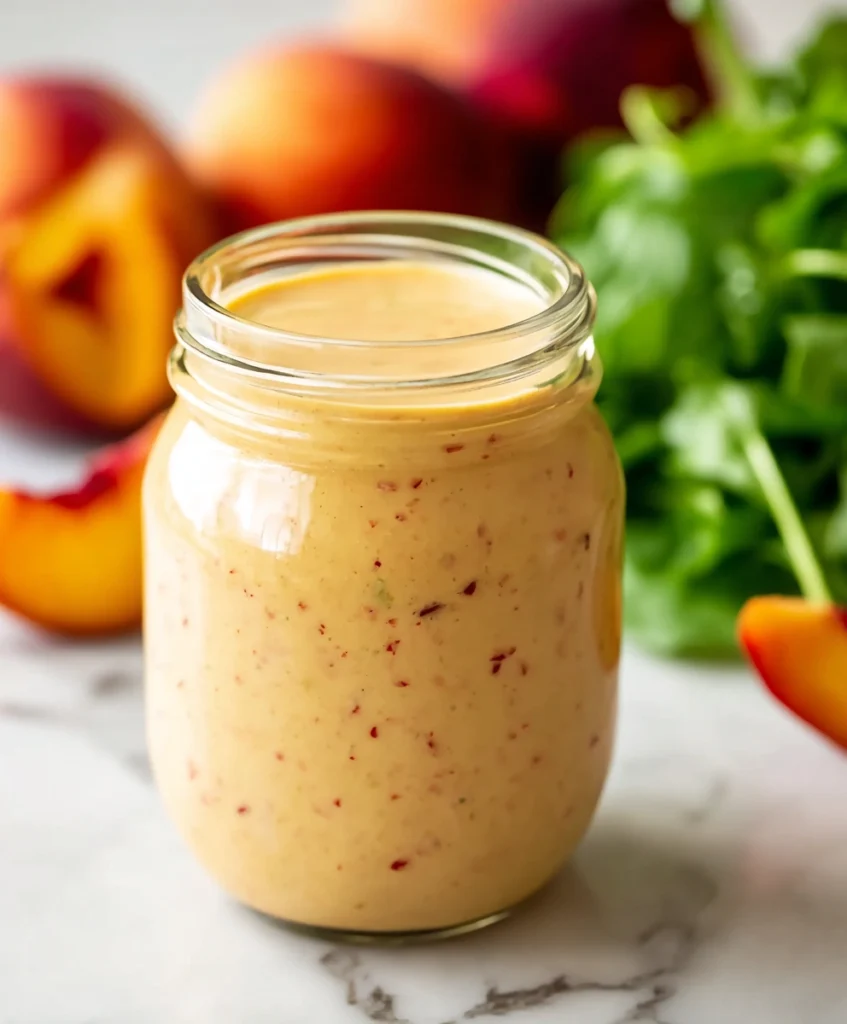 Tasty Peach Salad Dressing