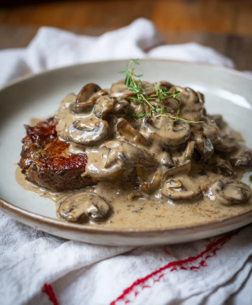The Best Mushroom Sauce for Steak