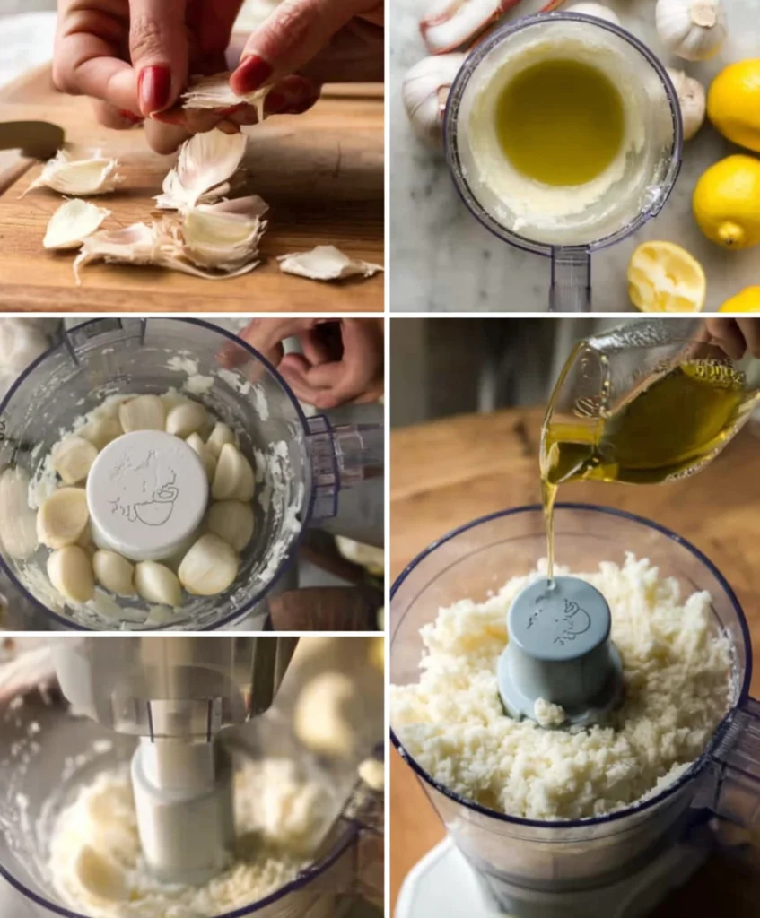 Toum Recipe Lebanese Garlic Sauce