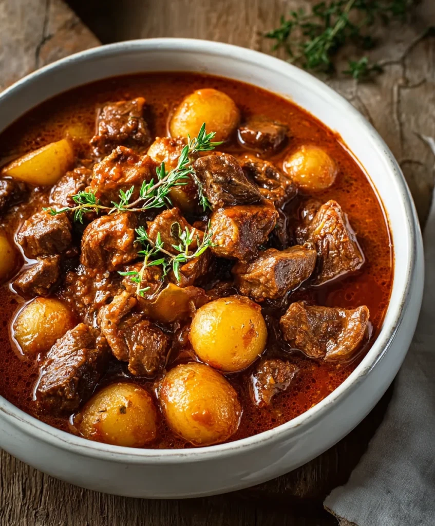Tuscan Beef Casserole