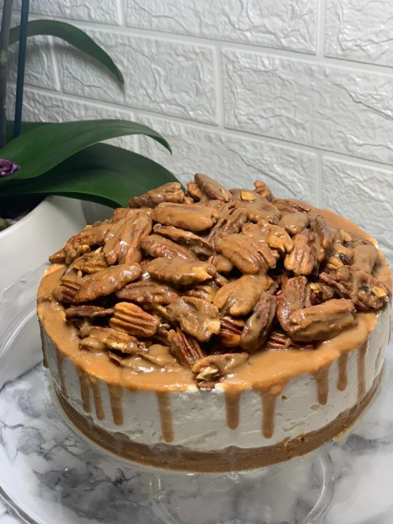 Caramel Pecan Cheesecake