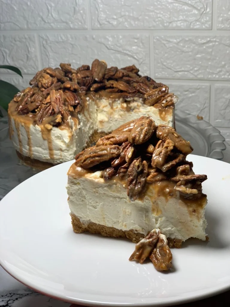 Caramel Pecan Cheesecake