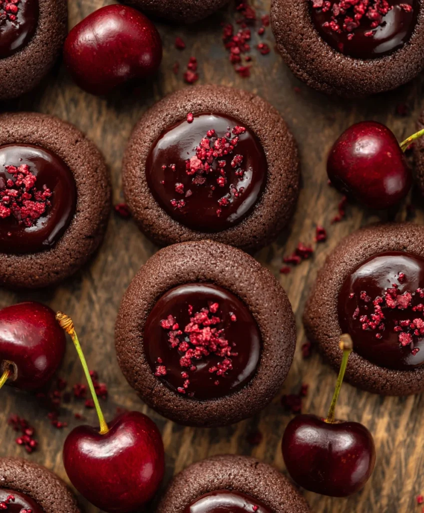 Chocolate Cherry Cookies
