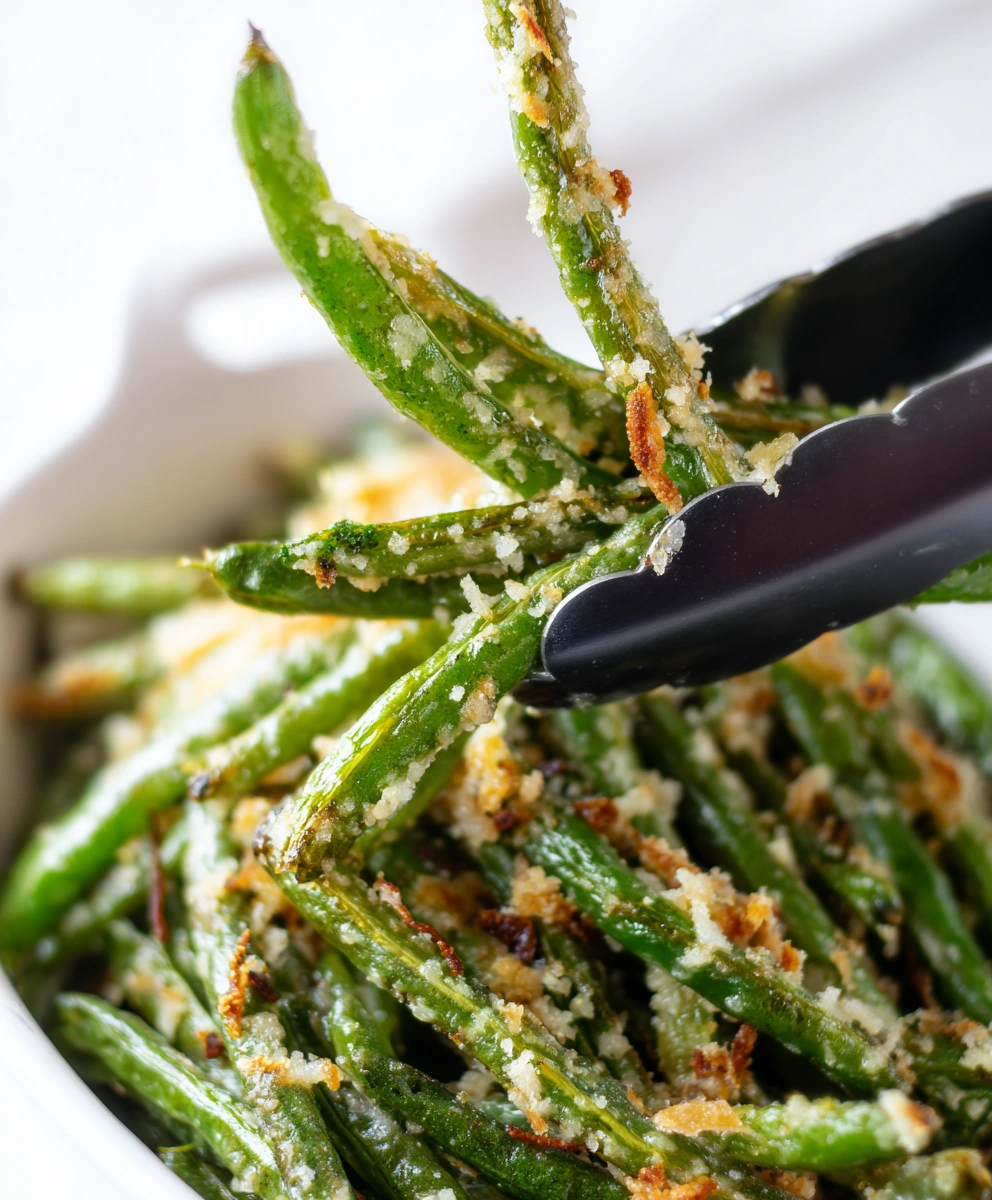 Roasted Parmesan Green Beans