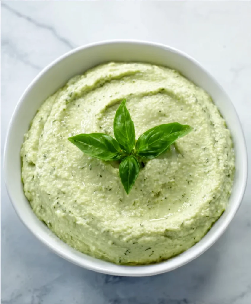Lemon Basil Hummus