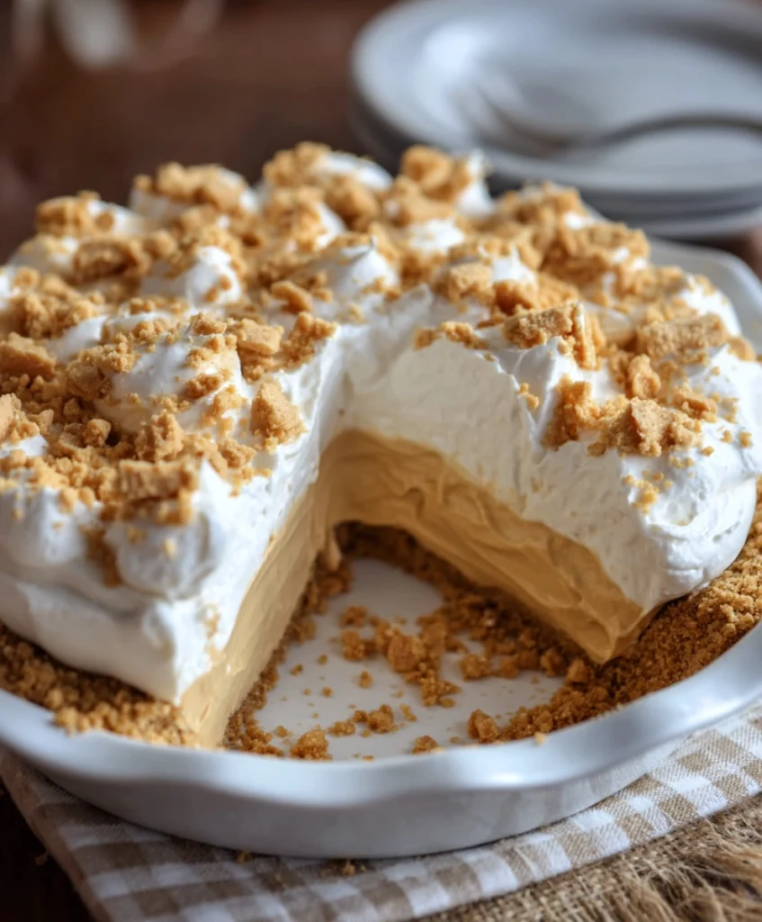 Amish Peanut Butter Cream Pie