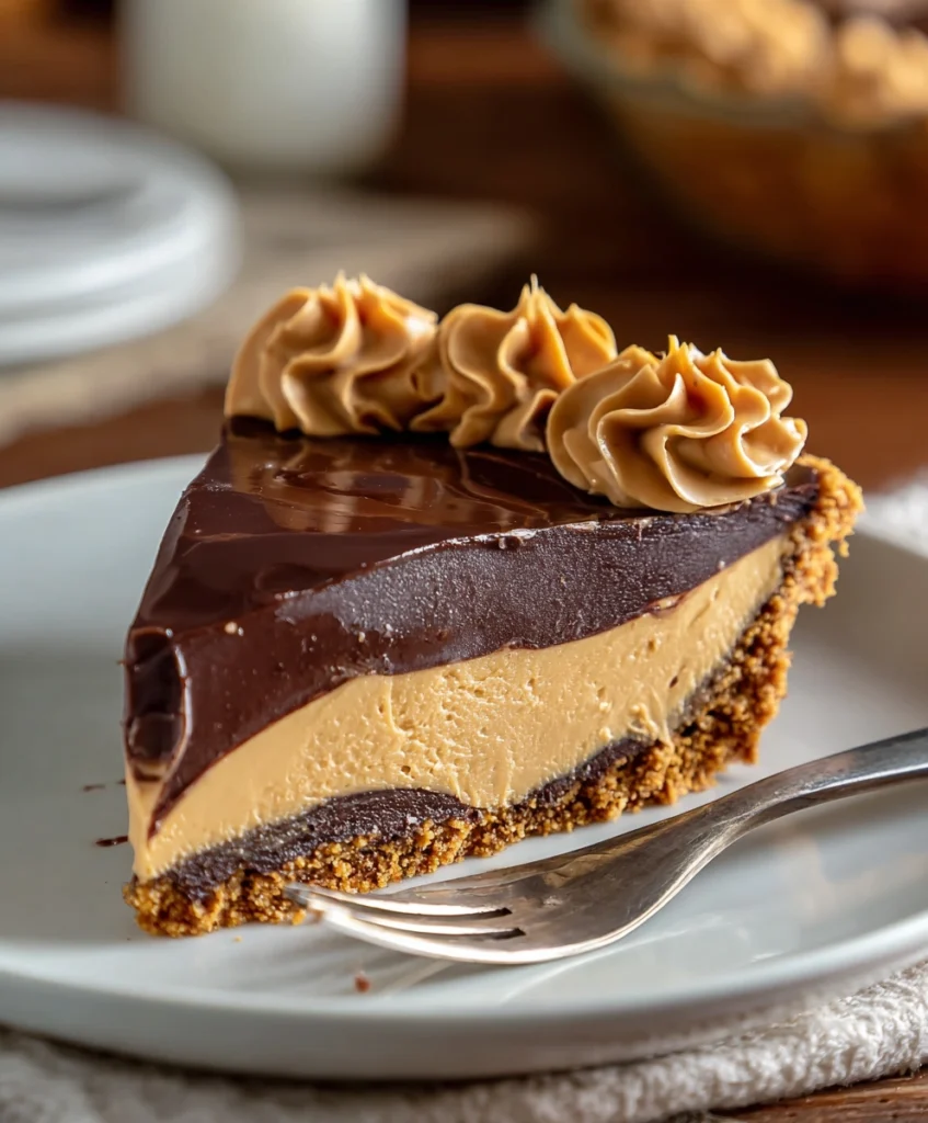 Decadent Chocolate Peanut Butter Pie