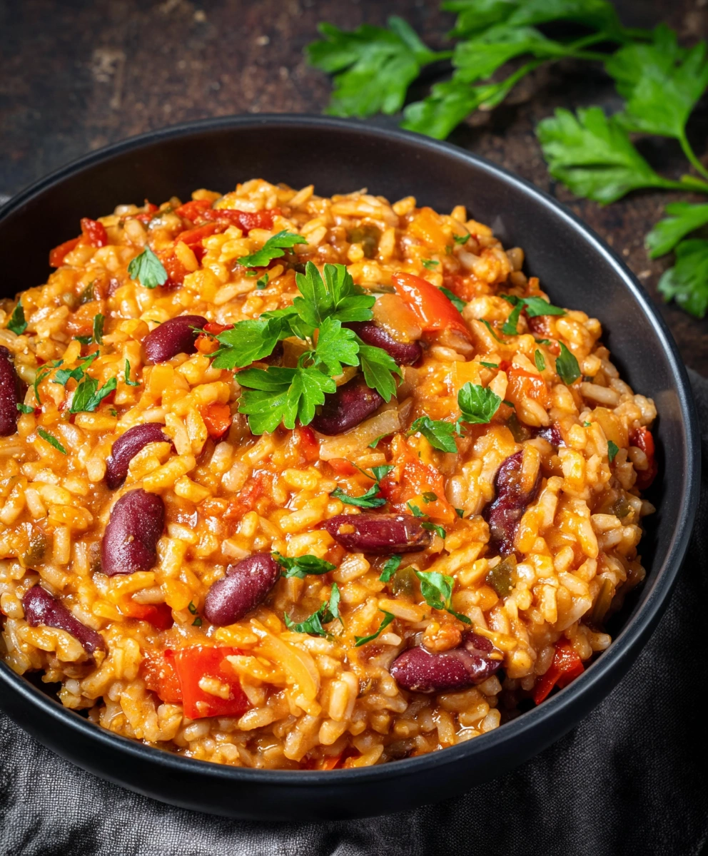 Vegan Cajun Risotto