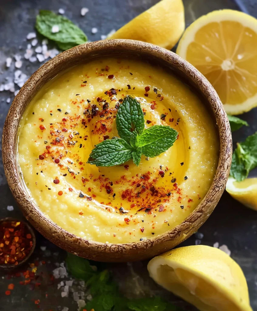 Lebanese Lemon Lentil Soup