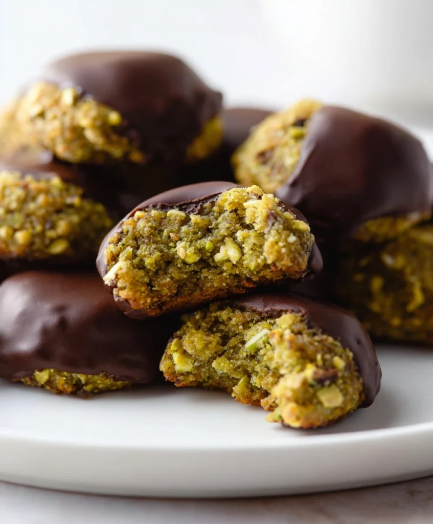 2‑Ingredient Pistachio Cookies