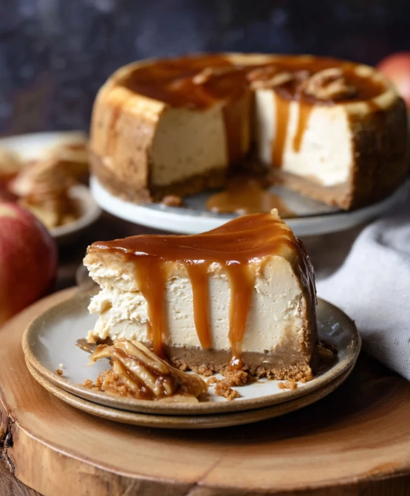 Apple Cider Cheesecake