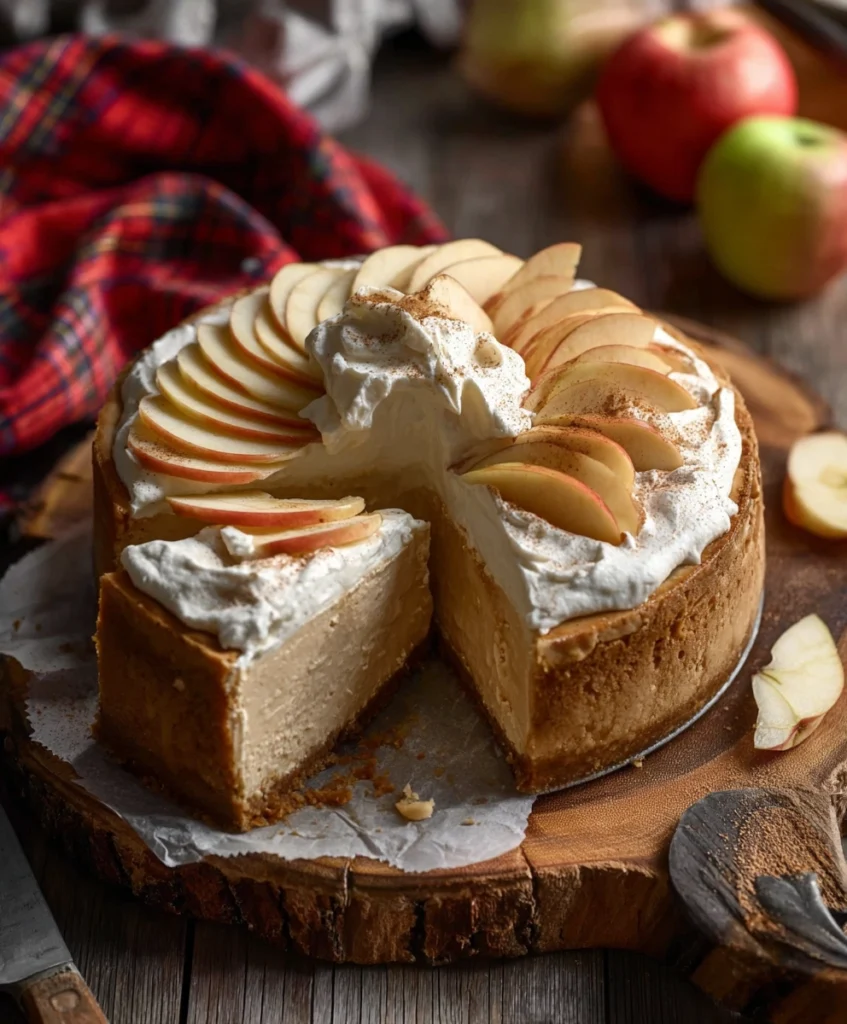 Apple Cider Cheesecake