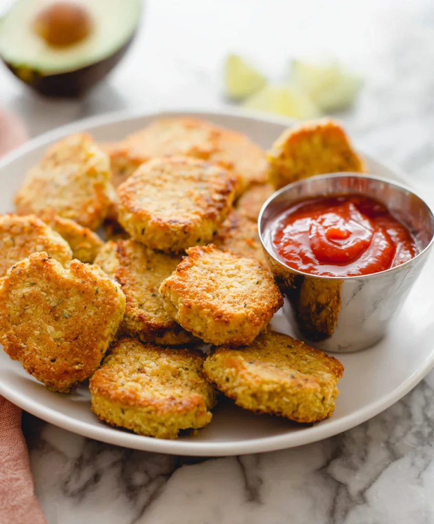 Chickpea Vegetable Nuggets
