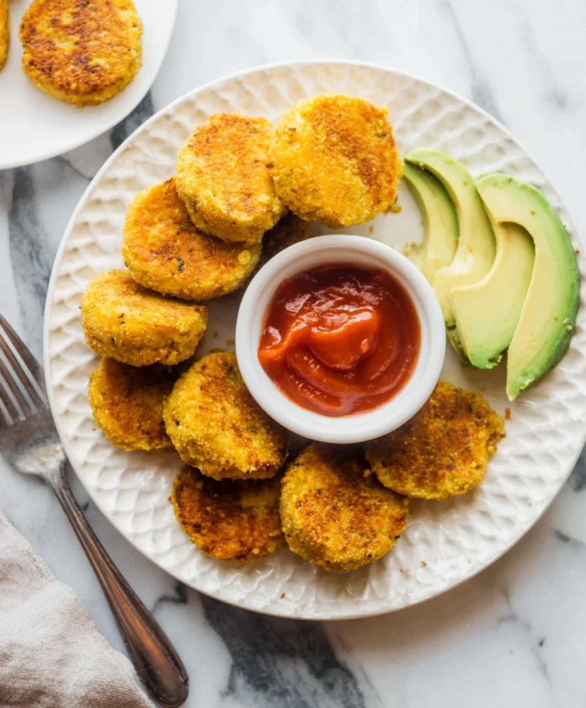 Chickpea Vegetable Nuggets