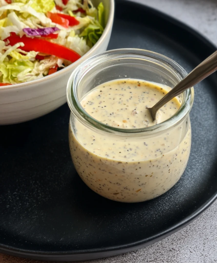 Easy Homemade Creamy Italian Salad Dressing Recipe
