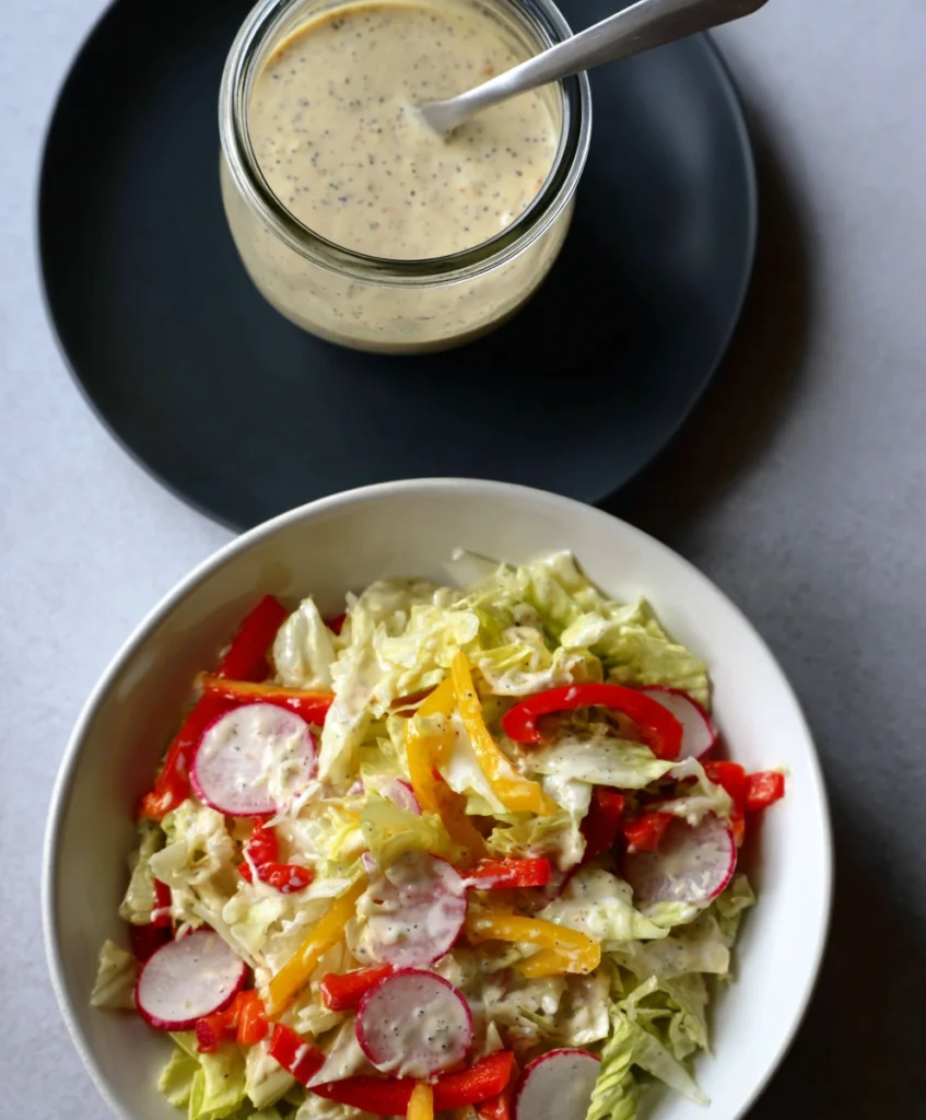 Easy Homemade Creamy Italian Salad Dressing Recipe