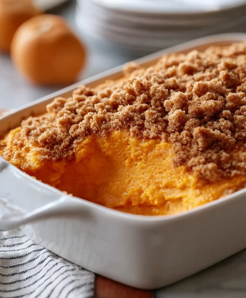 Fluffy Sweet Potato Souffle
