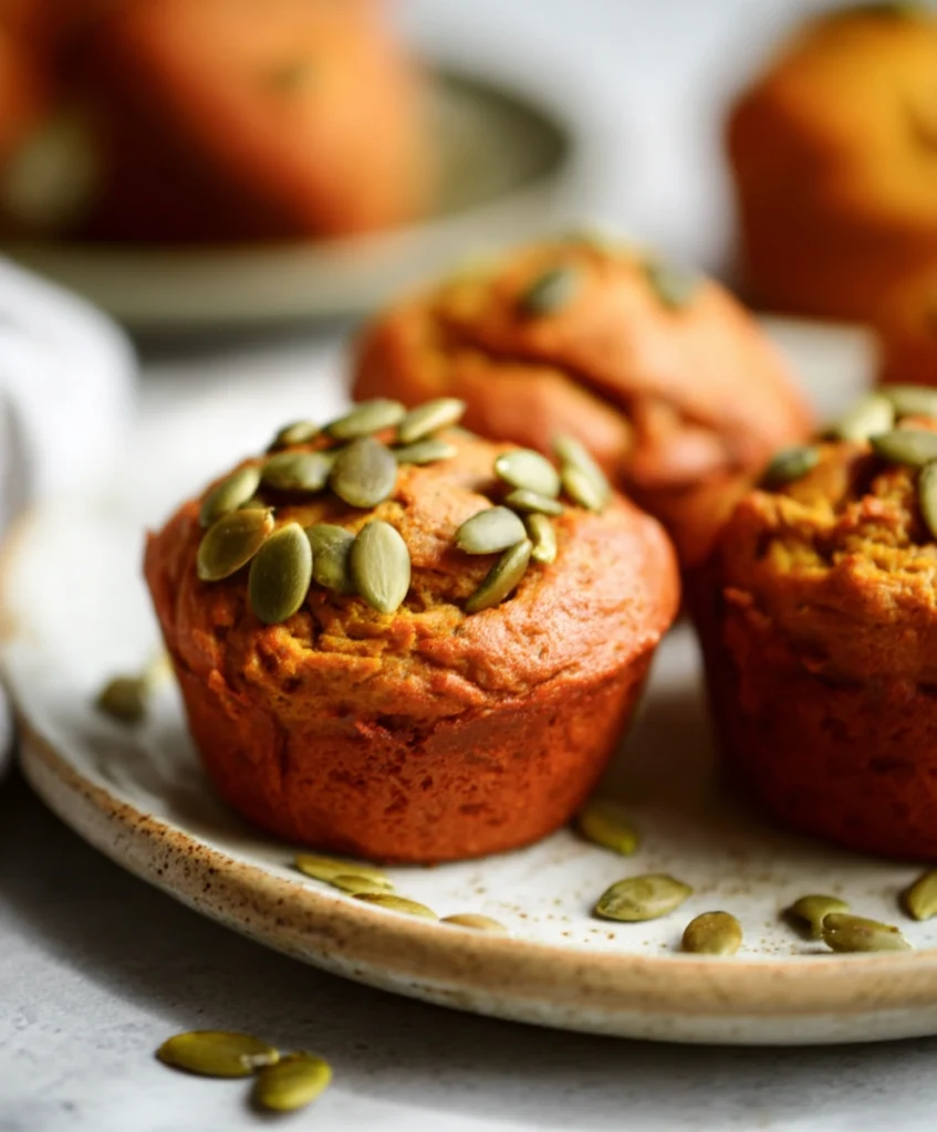High‑Protein Pumpkin Muffins