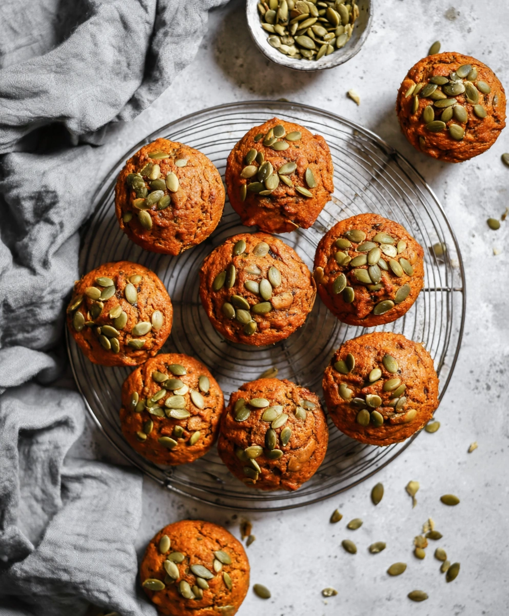 High‑Protein Pumpkin Muffins