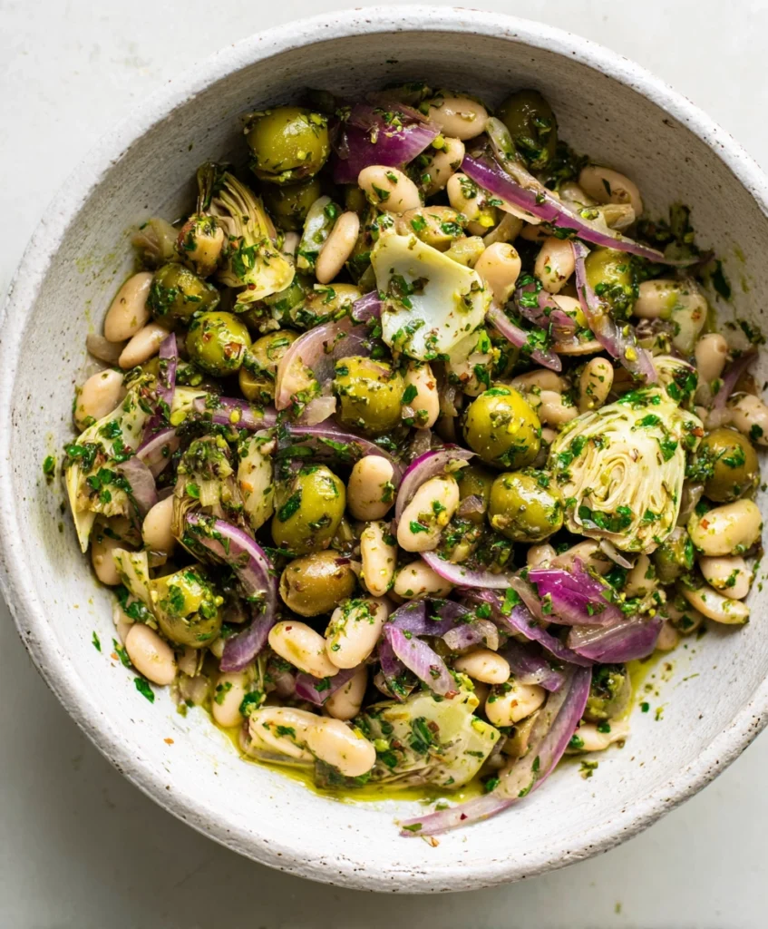 Marinated Zaatar Bean Salad