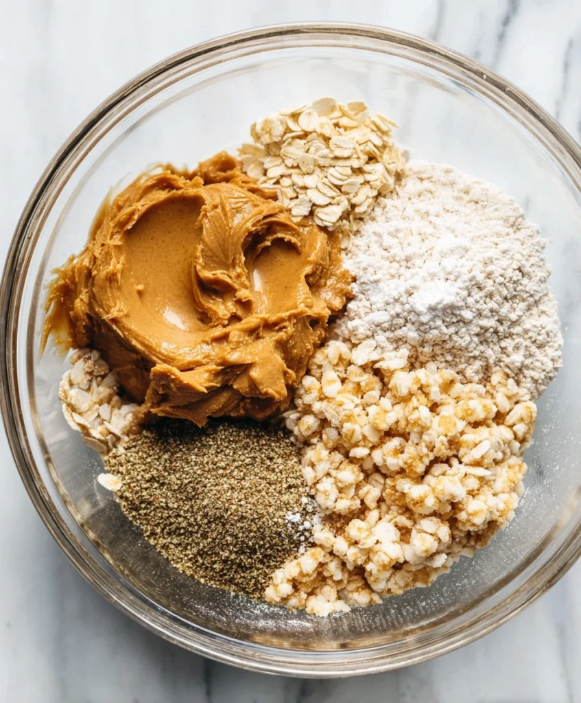 Mini Peanut Butter Protein Bars